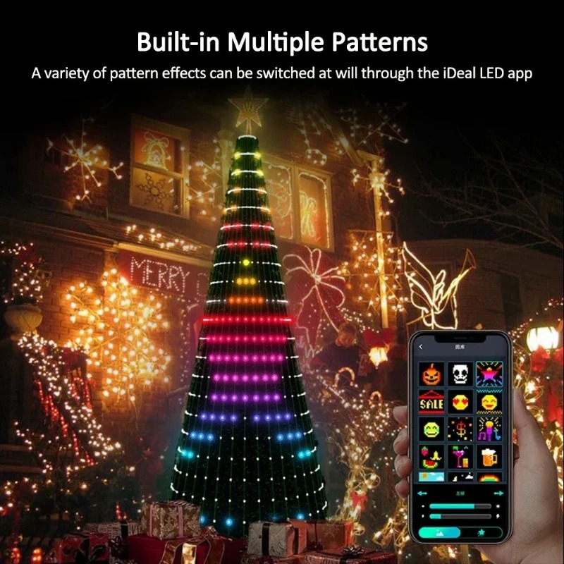 Lighting Christmas Decor - Luci a Stella di Natale RGB