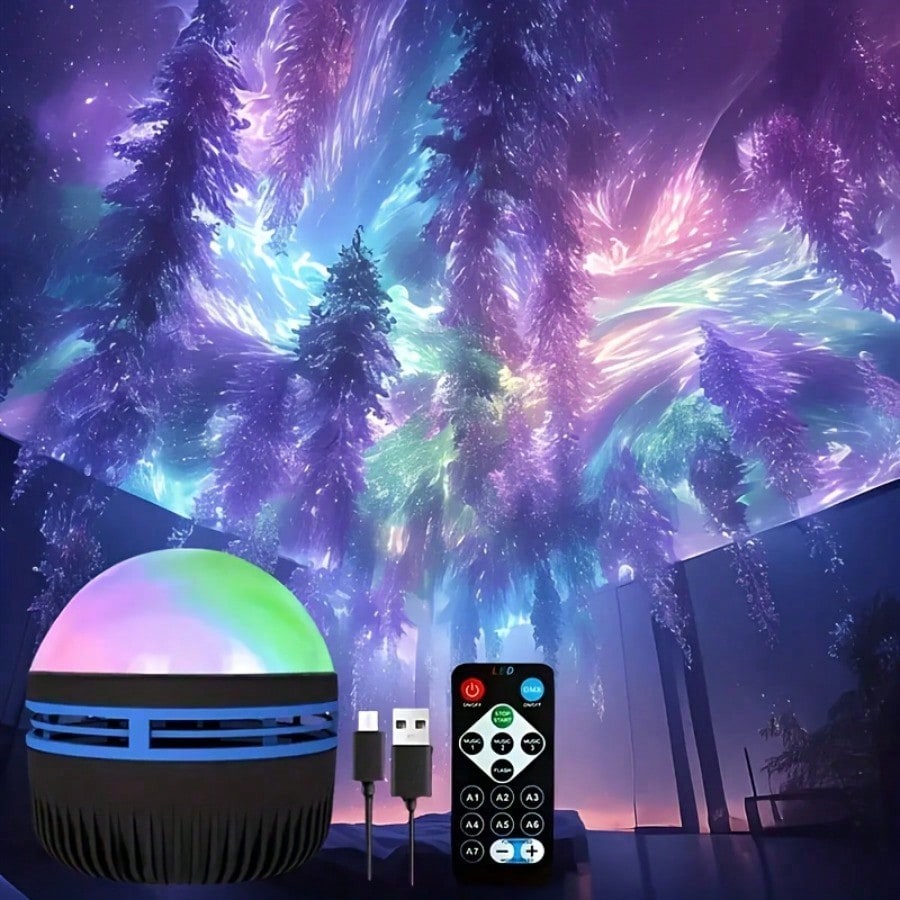Lighting Decoration Ideas - 1 proiettore di luci notturne, sfera