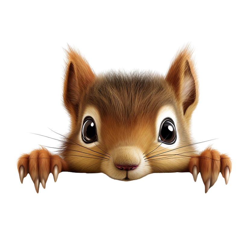 Lighting Mcqueen Bedroom Decor - 90978 # Simpatici adesivi scoiattolo Decorazione