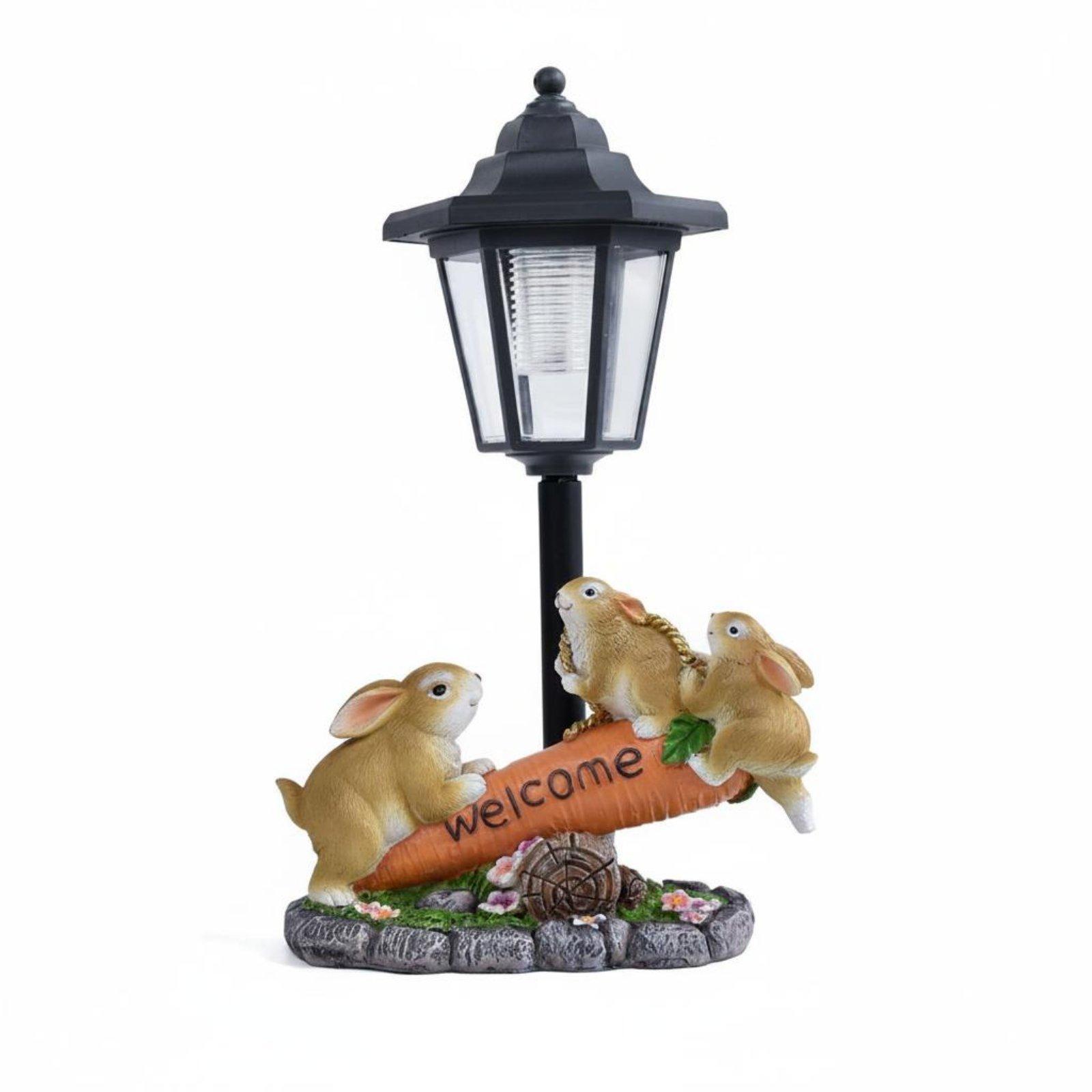 Statua di Coniglio Solare Deco - Lighting Decoration Ideas recensione e prezzo