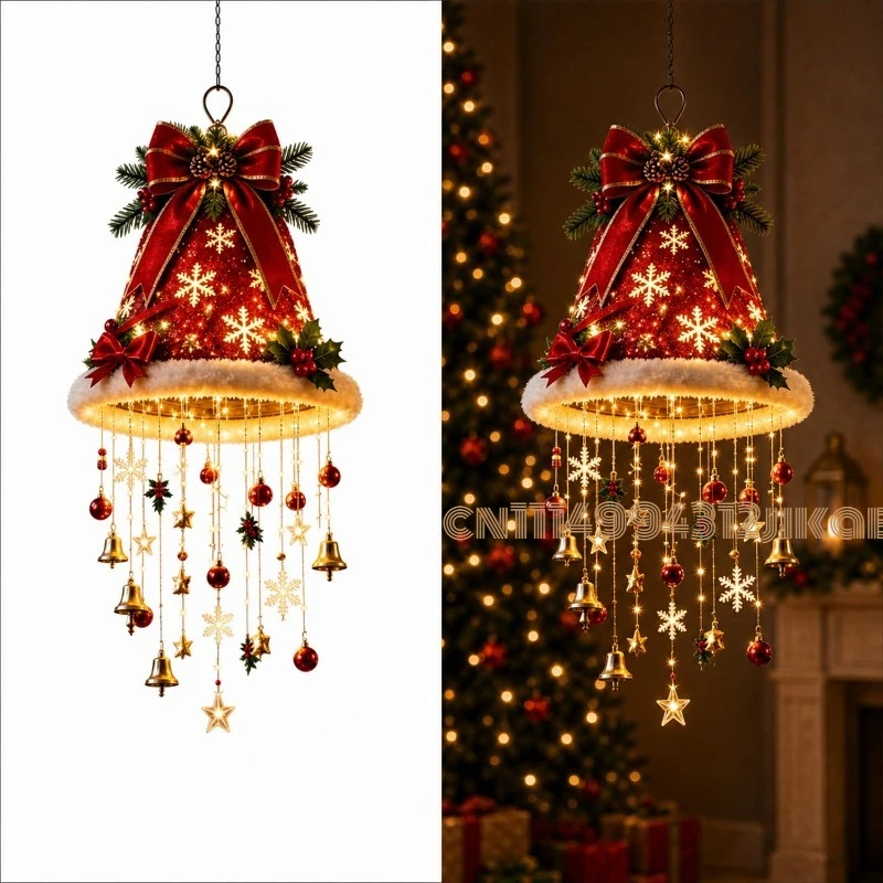 Lampadario a forma di cappello - Lighting Christmas Decor recensione e prezzo